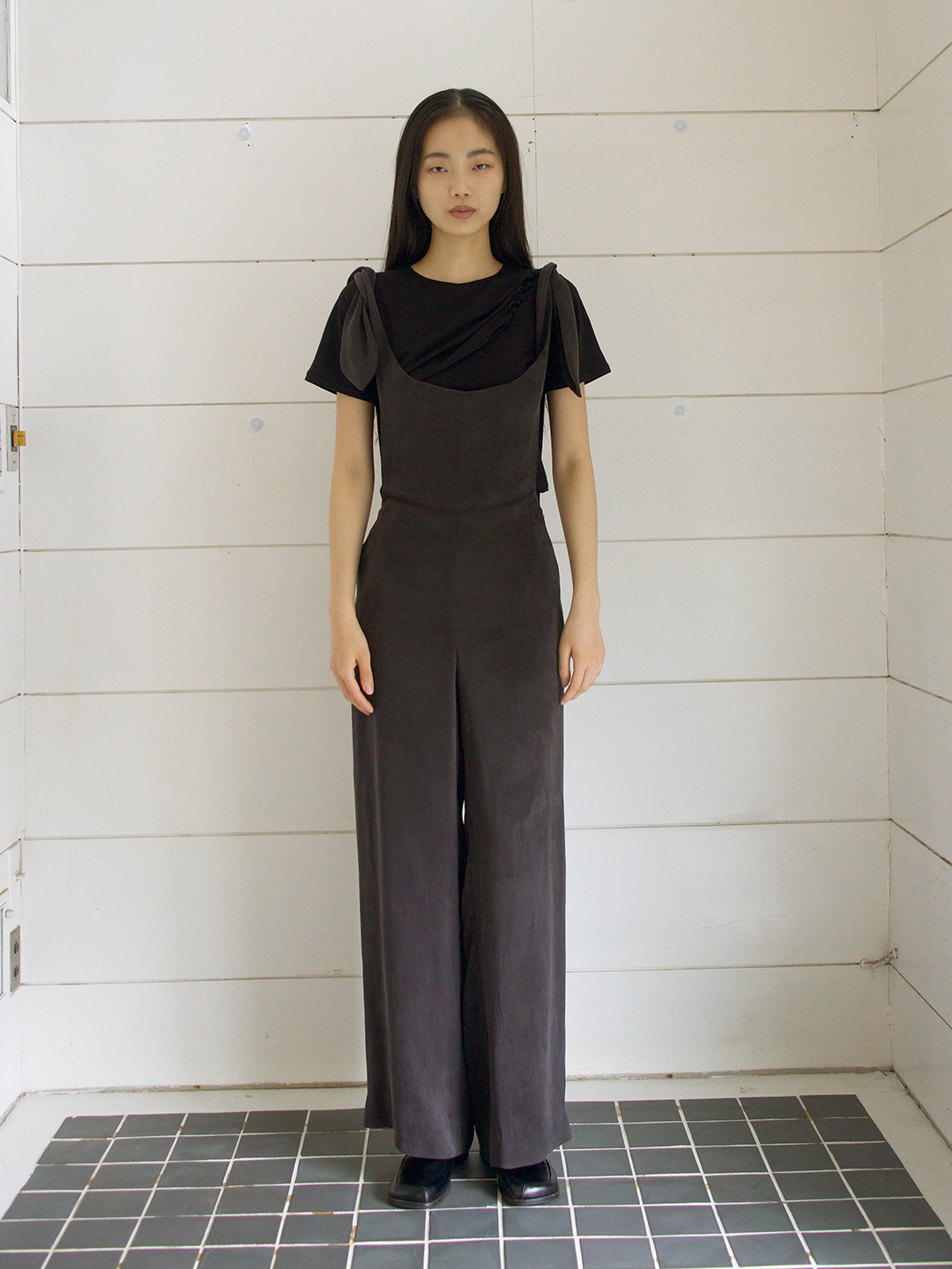 Nejat Trousers/Brown｜TĔLOPLAN | テーロプランの公式オンラインストア