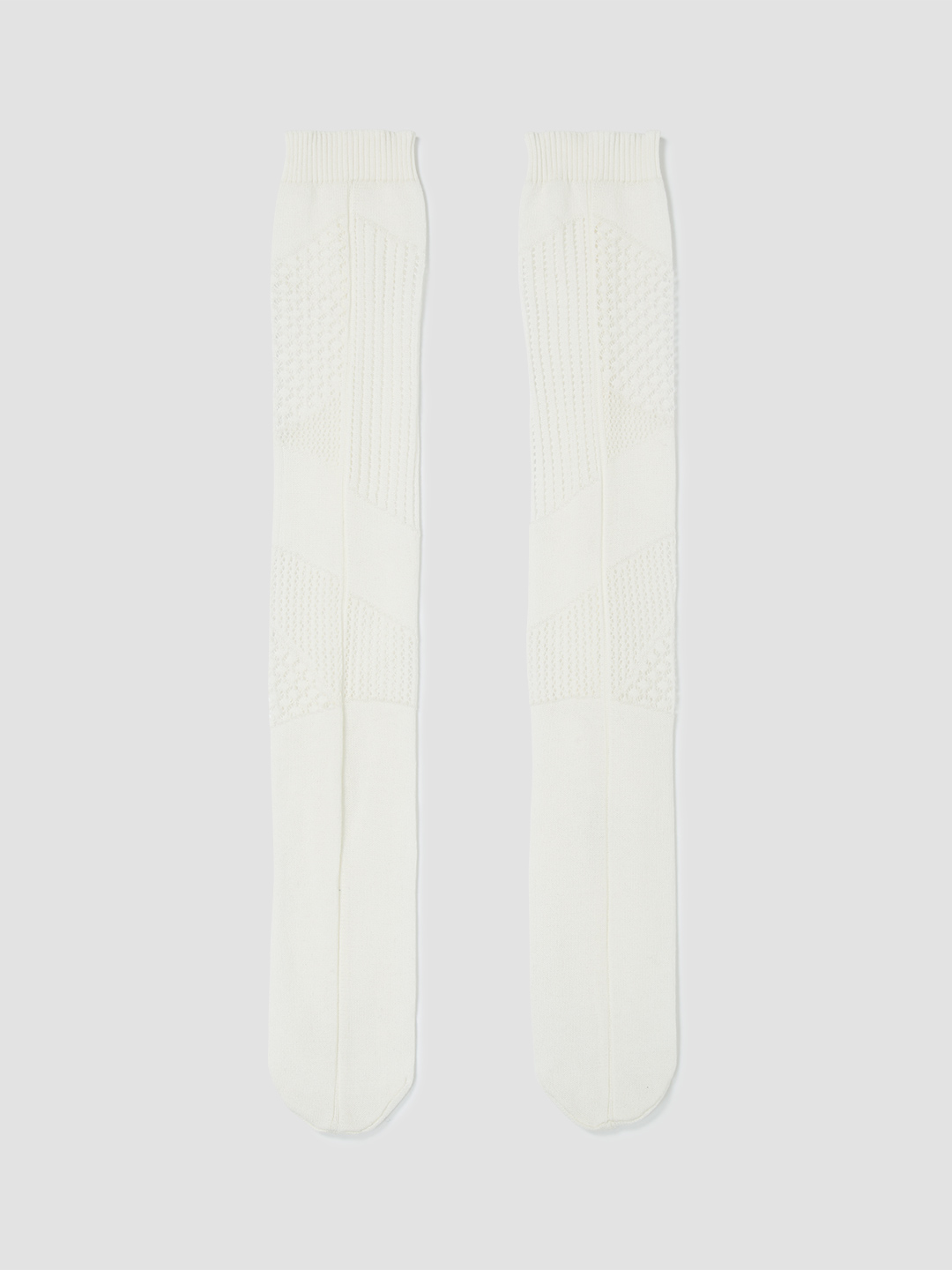 Efe Patchwork Socks 詳細画像 White 1