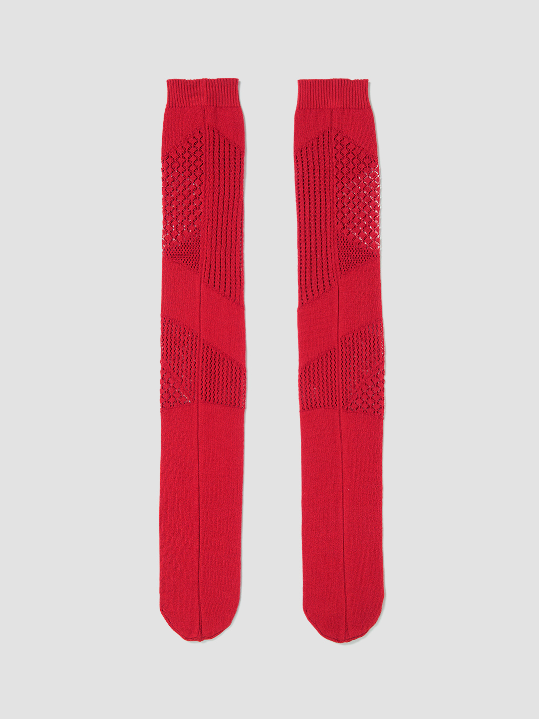 Efe Patchwork Socks 詳細画像 Red 1
