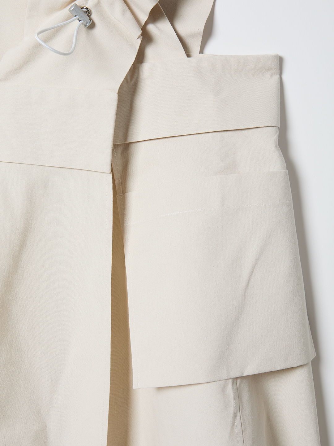 TATOU APRON DRESS 詳細画像 Ivory 4