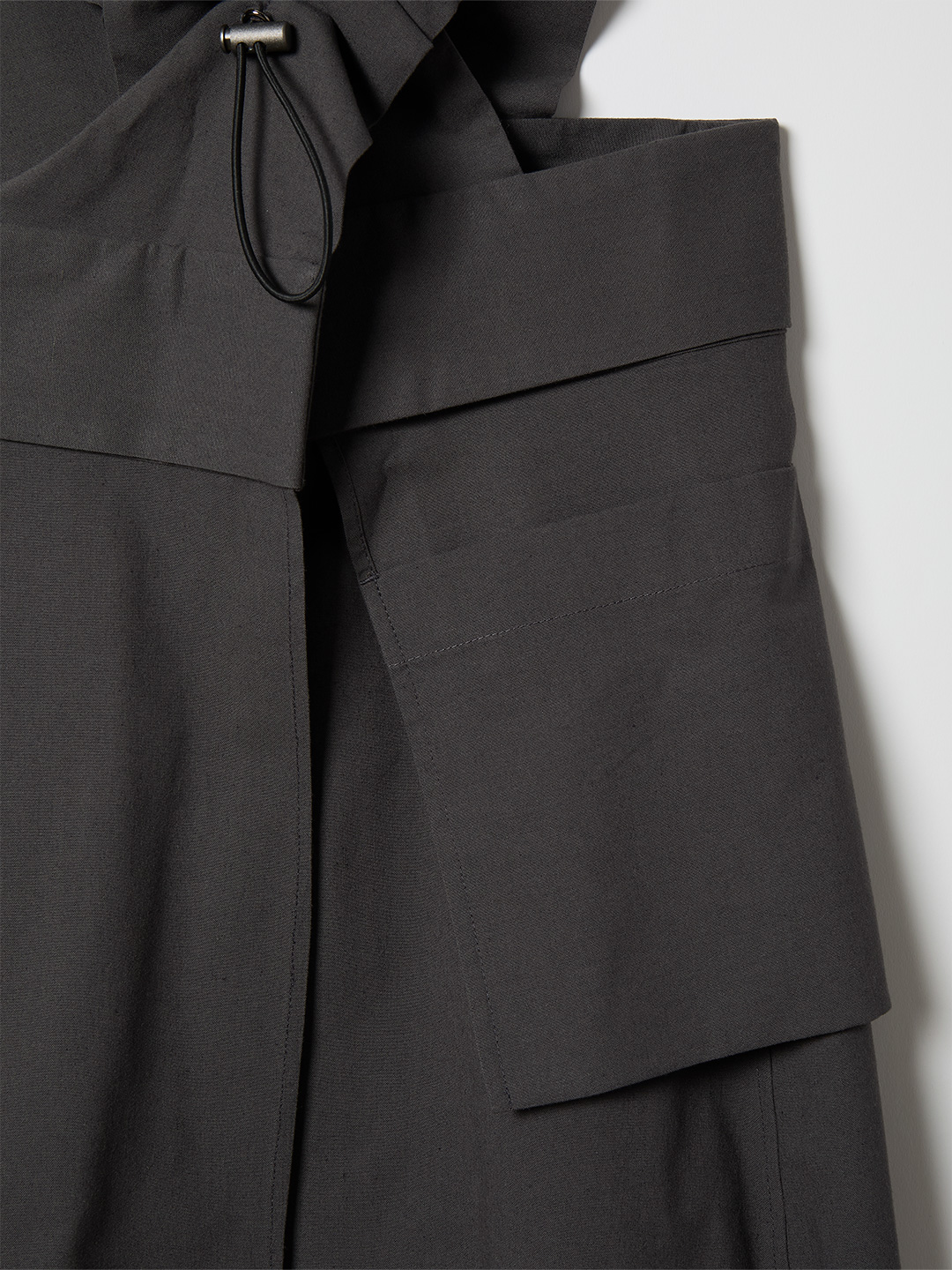 TATOU APRON DRESS 詳細画像 Charcoal 4